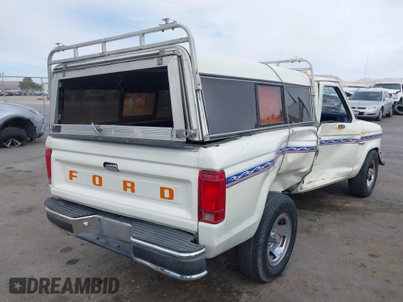 1987 Ford Ranger with VIN 1FTCR10T3HUB44424, listed as a IAAI auction lot 41578356 with 250,080 mi miles and . Bid and sale history available at DreamBid. Image 4.