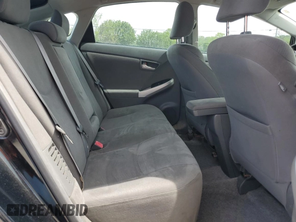 2010 Toyota Prius II with VIN JTDKN3DU2A5132786, listed as a Copart auction lot 53786535 with 170,259 mi miles and Salvage Title. Bid and sale history available at carsss.com. Image 10.