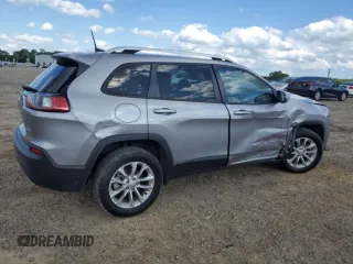 2021 Jeep Cherokee Latitude with VIN 1C4PJLCBXMD112166, listed as a Copart auction lot 55343445 with 86,440 mi miles and Salvage title. Bid and sale history available at DreamBid. Image 3.