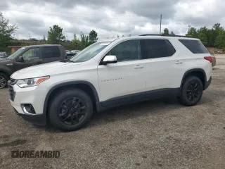 2020 Chevrolet Traverse LT Cloth z VIN 1GNERGKW4LJ244309, wystawiony jako Copart lot #58897835 z przebiegiem 102 832 mil mil oraz Szkoda całkowita • Salvage title. Historia ofert i sprzedaży dostępna na DreamBid. Obrazek 1.