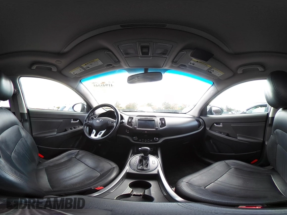 2013 Kia Sportage SX with VIN KNDPCCA61D7385219, listed as a IAAI auction lot 41945345 with 112,471 mi miles and . Bid and sale history available at carsss.com. Image 18.
