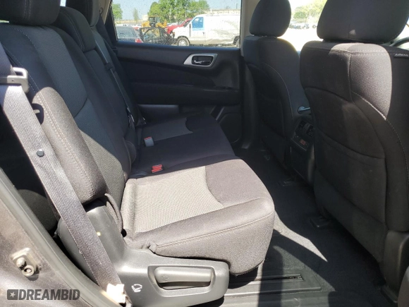 2017 Nissan Pathfinder SV with VIN 5N1DR2MN0HC617316, listed as a Copart auction lot 52251075 with 183,733 mi miles and Salvage Title. Bid and sale history available at carsss.com. Image 11.