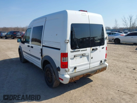 2010 Ford Transit Connect XLT with VIN NM0LS6BN2AT019231, listed as a IAAI auction lot 41435289 with 204,417 mi miles and . Bid and sale history available at DreamBid. Image 3.