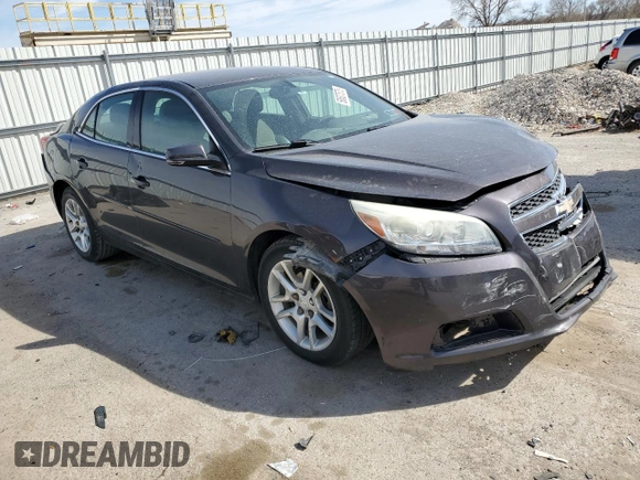 2013 Chevrolet Malibu LT with VIN 1G11C5SA0DF315858, listed as a Copart auction lot 50637575 with 127,056 mi miles and Salvage Title. Bid and sale history available at DreamBid. Image 4.
