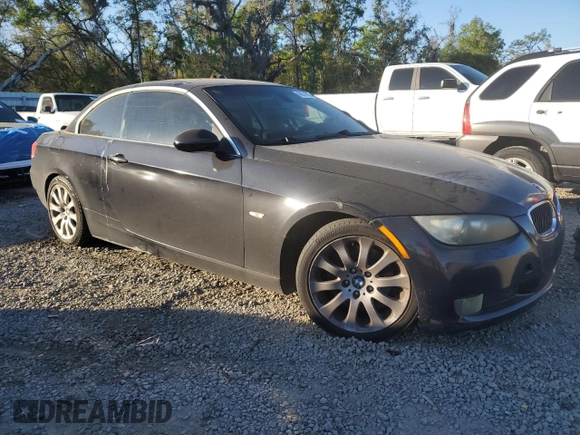 2009 BMW 3 Series 328i with VIN WBAWR33539P460859, listed as a Copart auction lot 48851405 with 130,629 mi miles and Salvage title. Bid and sale history available at DreamBid. Image 4.