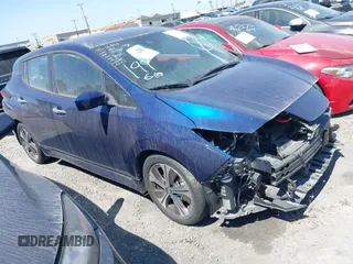 2020 Nissan LEAF SV z VIN 1N4AZ1CP5LC306791, wystawiony jako IAAI lot #41629300 z przebiegiem 23 206 mil mil oraz . Historia ofert i sprzedaży dostępna na DreamBid. Obrazek 1.