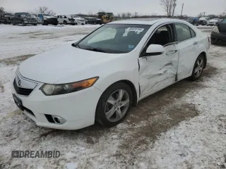 2013 Acura TSX with VIN JH4CU2F48DC004078, listed as a Copart auction lot 85435194 with 155,345 mi miles and Salvage Title. Bid and sale history available at carsss.com. Image 1.
