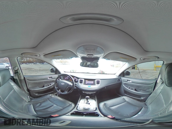 2012 Hyundai Genesis 5.0L with VIN KMHGC4DH3CU185361, listed as a Copart auction lot 85022214 with 198,807 mi miles and Salvage Title. Bid and sale history available at carsss.com. Image 15.
