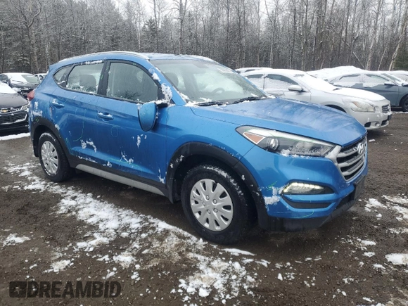 2018 Hyundai Tucson SEL with VIN KM8J33A40JU599616, listed as a Copart auction lot 52883825 with 58,828 mi miles and Salvage Title. Bid and sale history available at carsss.com. Image 4.
