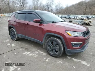 2021 Jeep Compass Latitude with VIN 3C4NJDBB8MT547390, listed as a Copart auction lot 50495215 with 103,874 mi miles and Salvage title. Bid and sale history available at DreamBid. Image 4.