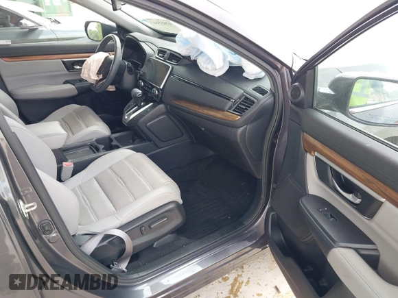 2019 Honda CR-V EX-L with VIN 2HKRW1H89KH514862, listed as a IAAI auction lot 42055663 with 20,429 mi miles. Bid and sale history available at carsss.com. Image 5.