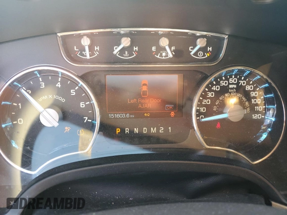 2011 Ford F-150 XL with VIN 1FTFW1EF9BFC46010, listed as a Copart auction lot 56950925 with 151,603 mi miles and Salvage title. Bid and sale history available at DreamBid. Image 9.