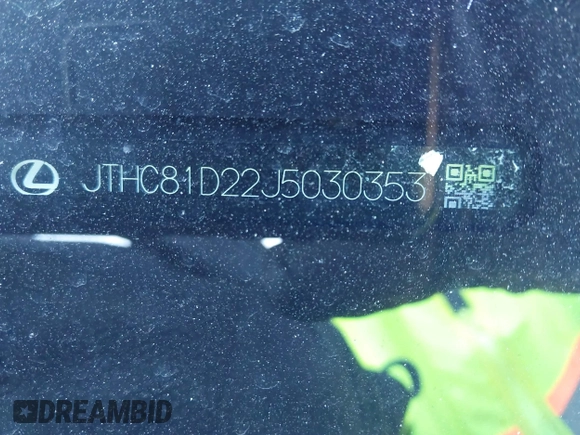 2018 Lexus IS 300 z VIN JTHC81D22J5030353, wystawiony jako IAAI lot #41747231 z przebiegiem 61 614 mil mil oraz . Historia ofert i sprzedaży dostępna na DreamBid. Obrazek 9.