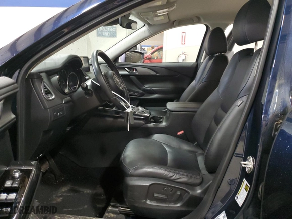 2019 Mazda CX-9 Touring with VIN JM3TCBCY3K0335152, listed as a Copart auction lot 52105355 with 71,452 mi miles and Salvage Title. Bid and sale history available at carsss.com. Image 7.
