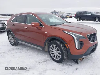 2019 Cadillac XT4 AWD Premium Luxury with VIN 1GYFZDR43KF210650, listed as a IAAI auction lot 41306632 with 58,609 mi miles and . Bid and sale history available at carsss.com. Image 1.