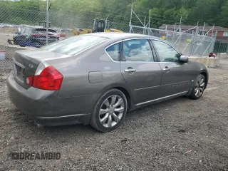 2006 Infiniti M with VIN JNKAY01E26M105968, listed as a Copart auction lot 55413975 with Not Provided miles and Salvage Title. Bid and sale history available at carsss.com. Image 3.