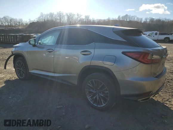 2020 Lexus RX with VIN 2T2SZMDA7LC213817, listed as a Copart auction lot 86687514 with 29,702 mi miles and Salvage Title. Bid and sale history available at carsss.com. Image 2.