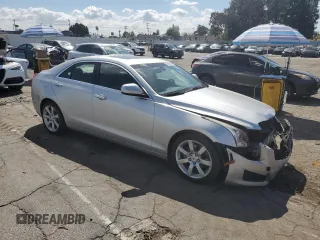 2013 Cadillac ATS with VIN 1G6AA5RA0D0174072, listed as a Copart auction lot 51001525 with 134,967 mi miles and Salvage title. Bid and sale history available at DreamBid. Image 4.