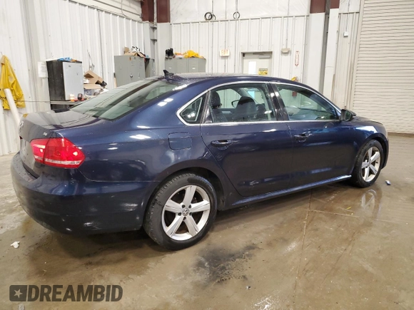 2012 Volkswagen Passat SE с VIN 1VWBP7A33CC087804, выставлен на аукционе Copart как лот 51171745 с пробегом 170 512 миль миль и Чистый • Clean title. История ставок и продаж доступна на DreamBid. Изображение 3.