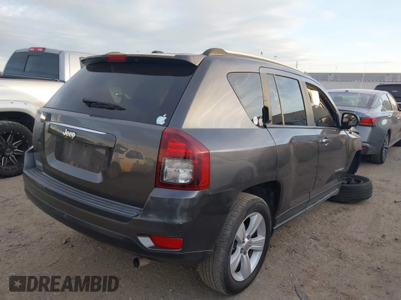 2017 Jeep Compass Sport with VIN 1C4NJCBA0HD146641, listed as a IAAI auction lot 41091501 with Not provided miles and . Bid and sale history available at DreamBid. Image 4.