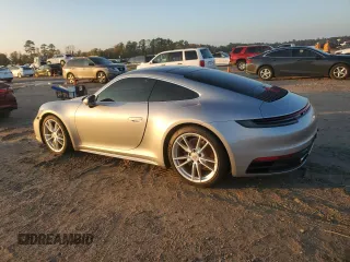 2024 Porsche 911 Carrera with VIN WP0AA2A97RS207304, listed as a Copart auction lot 84526074 with 0 mi miles and Non Repairable. Bid and sale history available at carsss.com. Image 2.