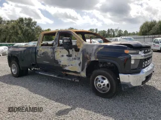 2021 Chevrolet Silverado 3500HD LT with VIN 1GC4YTEY0MF291337, listed as a Copart auction lot 73113434 with 0 mi miles and Non Repairable. Bid and sale history available at carsss.com. Image 1.
