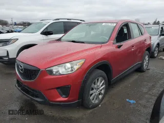 2014 Mazda CX-5 Sport with VIN JM3KE4BE4E0421244, listed as a Copart auction lot 50047925 with 184,376 mi miles and Salvage Title. Bid and sale history available at carsss.com. Image 1.