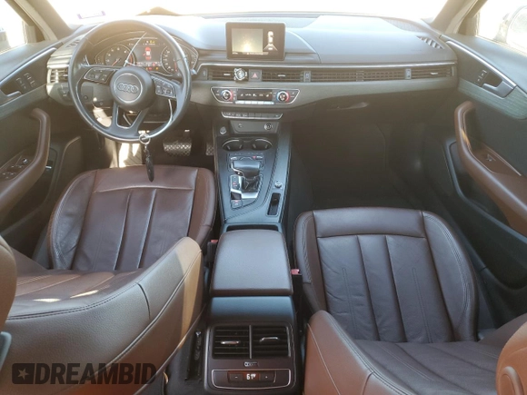 2019 Audi A4 Premium z VIN WAUGMAF47KA034871, wystawiony jako Copart lot #52185025 z przebiegiem 58 636 mil mil oraz Czysty tytuł • Clean title. Historia ofert i sprzedaży dostępna na DreamBid. Obrazek 8.