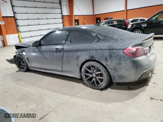 2015 BMW 4 Series 435i xDrive with VIN WBA3R5C57FK372646, listed as a Copart auction lot 84455784 with 0 mi miles and Salvage Title. Bid and sale history available at carsss.com. Image 2.