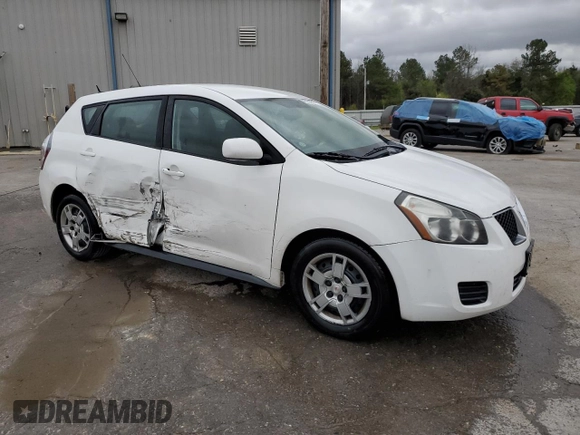 2010 Pontiac Vibe w/1SB with VIN 5Y2SP6E07AZ411442, listed as a Copart auction lot 49724955 with 82,315 mi miles and Salvage Title. Bid and sale history available at carsss.com. Image 4.
