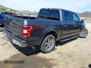 2018 Ford F-150 XL with VIN 1FTEW1E54JFE02925, listed as a IAAI auction lot 42002280 with 31,893 mi miles. Bid and sale history available at carsss.com. Image 4.