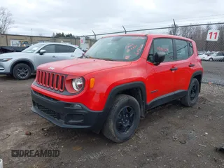 2018 Jeep Renegade Sport with VIN ZACCJBAHXJPH26826, listed as a IAAI auction lot 41784702 with 65,621 mi miles and . Bid and sale history available at DreamBid. Image 17.
