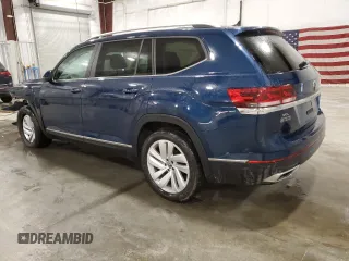 2021 Volkswagen Atlas SEL with VIN 1V2BP2CA9MC557058, listed as a Copart auction lot 40885974 with 50,966 mi miles and . Bid and sale history available at DreamBid. Image 2.