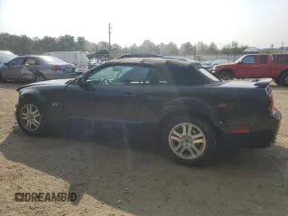 2007 Ford Mustang GT Deluxe with VIN 1ZVHT85H775207390, listed as a Copart auction lot 59553555 with 125,676 mi miles and Salvage title. Bid and sale history available at DreamBid. Image 2.