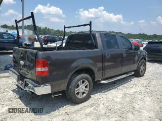 2007 Ford F-150 XLT with VIN 1FTRW12W67KA45553, listed as a Copart auction lot 63635795 with 271,062 mi miles and Salvage title. Bid and sale history available at DreamBid. Image 3.