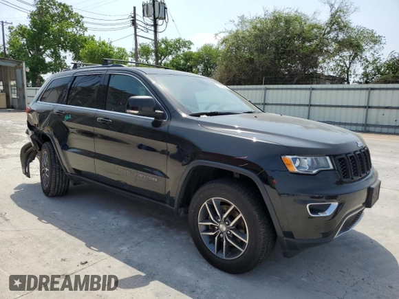 2017 Jeep Grand Cherokee Limited with VIN 1C4RJEBG9HC793417, listed as a Copart auction lot 52128015 with 162,000 mi miles and Salvage Title. Bid and sale history available at carsss.com. Image 4.