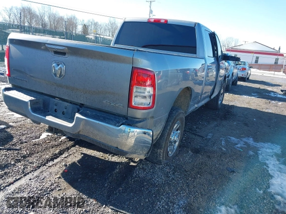 2020 Ram 2500 Big Horn with VIN 3C6UR5DL0LG155793, listed as a IAAI auction lot 41409151 with 70,466 mi miles and . Bid and sale history available at DreamBid. Image 4.