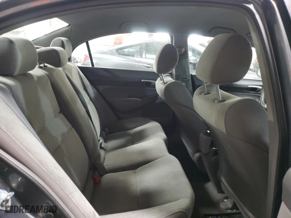 2010 Honda Civic Sdn LX with VIN 19XFA1F55AE077164, listed as a Copart auction lot 48472785 with 163,950 mi miles and Salvage Title. Bid and sale history available at carsss.com. Image 10.