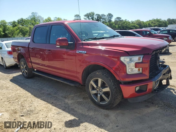 2015 Ford F-150 XLT with VIN 1FTEW1EF8FFB04698, listed as a Copart auction lot 51976625 with 130,817 mi miles and Salvage Title. Bid and sale history available at carsss.com. Image 4.