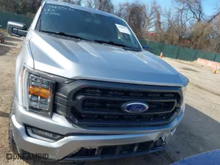 2023 Ford F-150 XL with VIN 1FTEW1EP6PFC17771, listed as a IAAI auction lot 41685177 with 24,021 mi miles. Bid and sale history available at carsss.com. Image 6.