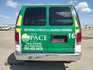 2012 Ford Econoline Passenger XL with VIN 1FBNE3BL9CDA16618, listed as a Copart auction lot 51861155 with 223,710 mi miles and Clean title. Bid and sale history available at DreamBid. Image 6.