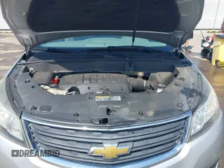 2014 Chevrolet Traverse LS z VIN 1GNKRFED2EJ140041, wystawiony jako IAAI lot #42153283 z przebiegiem 112 133 mil mil oraz . Historia ofert i sprzedaży dostępna na DreamBid. Obrazek 10.