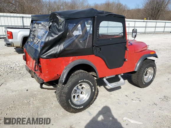 1970 Jeep CJ z VIN 8305017363765, wystawiony jako Copart lot #47984255 z przebiegiem 14 857 mil mil oraz Szkoda całkowita • Salvage title. Historia ofert i sprzedaży dostępna na DreamBid. Obrazek 3.