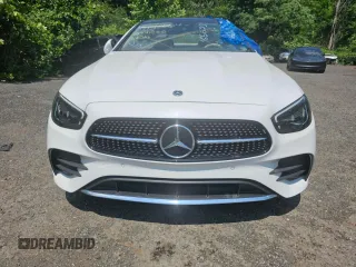 2022 Mercedes-Benz E 450 with VIN W1K1J5JB4NF185629, listed as a Copart auction lot 62147985 with 16,651 mi miles and Salvage title. Bid and sale history available at DreamBid. Image 1.