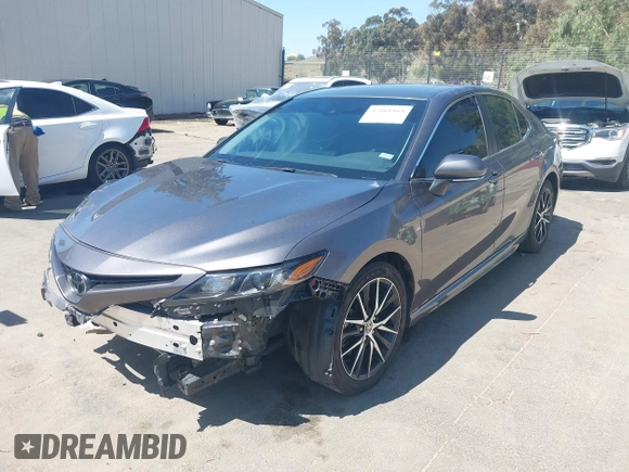 2023 Toyota Camry SE with VIN 4T1G11AK2PU098058, listed as a IAAI auction lot 42001861 with 45,058 mi miles. Bid and sale history available at carsss.com. Image 21.