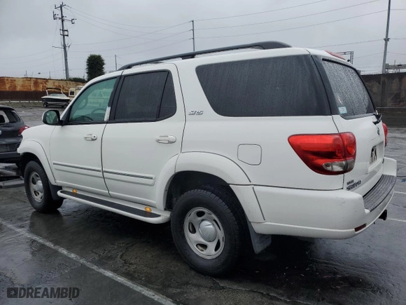 2006 Toyota Sequoia SR5 with VIN 5TDZT34A16S275241, listed as a Copart auction lot 43994155 with 182,894 mi miles and Salvage Title. Bid and sale history available at carsss.com. Image 2.