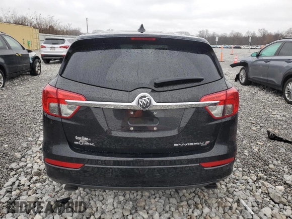 2016 Buick Envision Premium II with VIN LRBFXFSX8GD190165, listed as a Copart auction lot 80709734 with 141,907 mi miles and Salvage Title. Bid and sale history available at carsss.com. Image 6.