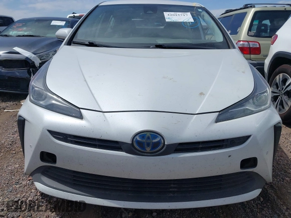2022 Toyota Prius L Eco with VIN JTDKAMFUXN3181752, listed as a IAAI auction lot 42015717 with 129,637 mi miles and . Bid and sale history available at DreamBid. Image 12.