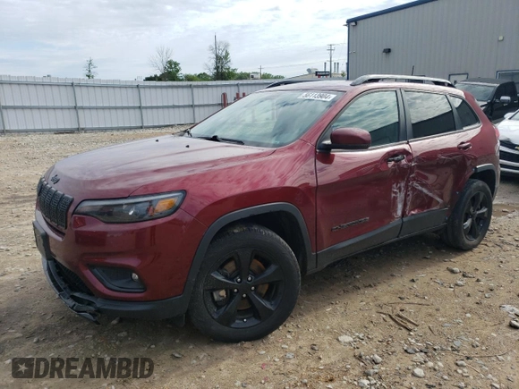 2020 Jeep Cherokee Latitude Plus with VIN 1C4PJMLB3LD603179, listed as a Copart auction lot 56113904 with 61,624 mi miles and Salvage title. Bid and sale history available at DreamBid. Image 1.