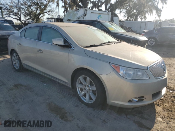 2010 Buick LaCrosse CXL with VIN 1G4GC5EG6AF216616, listed as a Copart auction lot 85973784 with Not Provided miles and Salvage Title. Bid and sale history available at DreamBid. Image 4.